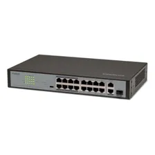 Switch Intelbras 16 Portas Fast Ethernet Poe+ Sf 1821 Poe Foto mini 1