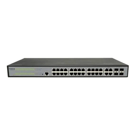Switch Intelbras SG 2404 MR L2+ série Switch gerenciável Foto 1
