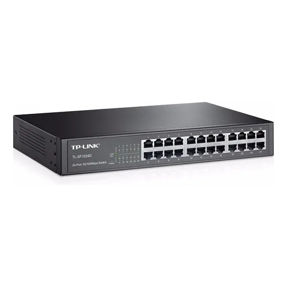 Switch Tp-link Tl-sf1024d Preto Foto 1