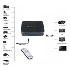 Switcher Hdmi 2.0 4x1 4k X 2k 60 Hz Chaveador Seletor Hdmi Foto mini 4