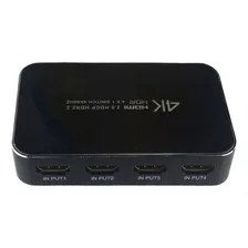 Switcher Hdmi 2.0 4x1 4k X 2k 60 Hz Chaveador Seletor Hdmi Foto mini 2