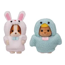 Sylvanian Adoraveis Fantasias Coelhinho E Passarinho 5594 Foto mini 3