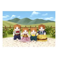 Sylvanian Families Bonecos FamÃlia Dos Gatos Castanhos Epoch Foto mini 3