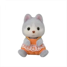Sylvanian Families Gêmeos Huskys Passeio De Trem Epoch Cor Cinza Foto mini  3