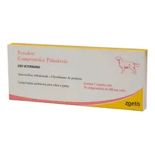 Synulox 250mg Com 10 Comprimidos Foto  mini 1