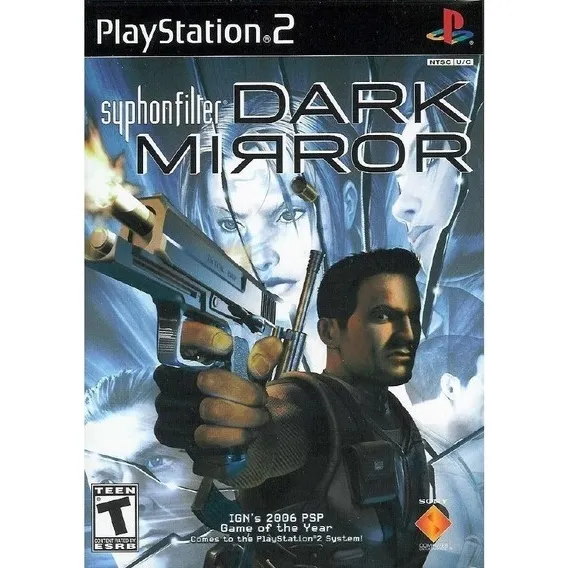 Syphon Filter Dark Mirror Ps2 Em Mídia Física Foto 1