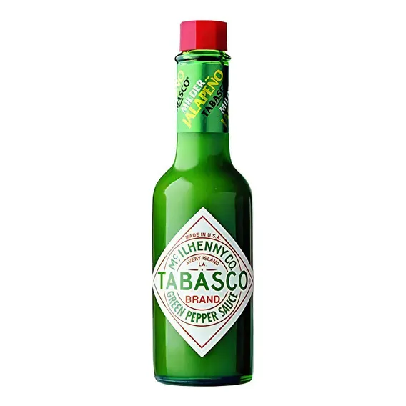 Tabasco Molho De Pimenta Jalapeño Suave Frasco 60ml Foto 1