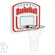 Tabela Basquete Infantil Com Aro Reforçado Madeira Cesta Foto  mini 1