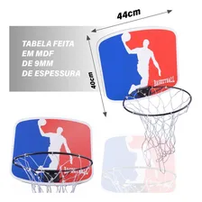 Tabela Cesta Basquete Aro De Ferro +rede Reforçado Premium Foto mini 4