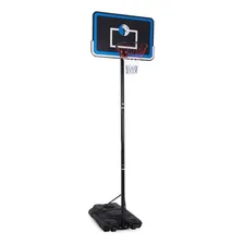 Tabela Cesta Basquete M贸vel Profissional Em A莽o Cesta Preto Foto mini 1