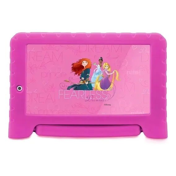 Tablet Disney Princesas Plus Nb308 Usb 16gb Rosa Multilaser Foto 1