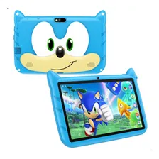 Tablet Do Sonic Infantil 7 Polegadas Android 32gb 2gb Ram Cor Azul Foto mini 1