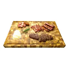 Tabua Carne E Churrasco Grande 58,5cm X 38cm Alta Qualidade Foto  mini 1
