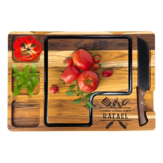 Tábua Carne Personalizada Kit Churrasco Personalizada Foto 1