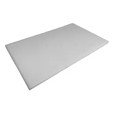 Tabua Chapa Carne Corte Açougue 50x40cm 15mm Cor Branco Lisa Foto mini 3