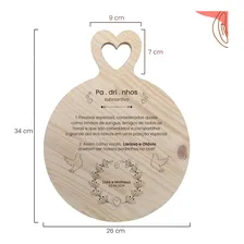 Tabua Convite Padrinhos Personalizado Festa Casamento Foto mini 2
