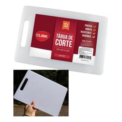 Tábua Corte Carne Branca Açougue Profissional Foto 1