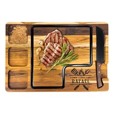 Tabua De Churrasco Personalizada Tábua Churrasco Com Nome Foto  mini 1