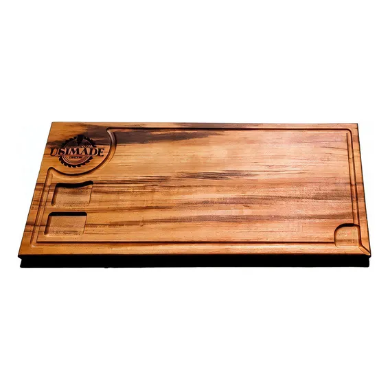 Tabua De Churrasco Rustica De Madeira Nobre Personalizada Nome Do Desenho Tábua Churrasco Foto 1