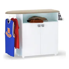 Tábua De Passar Roupa Bianca Max Branco - Ajl Móveis Foto mini 1
