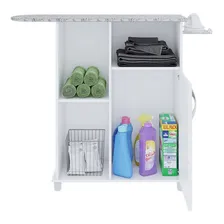 Tábua Passar Roupa Estante Branco Florence Elegância Notável Móveis Foto mini 2