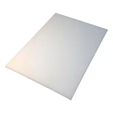 Tábua Placa De Polietileno Carnes 30x40x0,8cm Branco Tabua Carne Foto mini 1