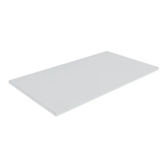 Tábua Placa Polietileno Carnes Açougue 50x30cm Espessura 8mm Cor Branco Retangular Foto 1