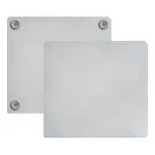 Tabuleiro Cake Board Para Bolo Quadrado Em Mdf Branco 20cm Foto  mini 1
