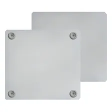 Tabuleiro Cake Board Para Bolo Quadrado Em Mdf Branco 20cm Foto mini  2