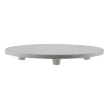 Tabuleiro Cake Board Redondo Em Mdf Para Bolo Doces 55 Cm Cor Branco Foto mini 4