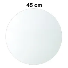 Tabuleiro Redondo Mdf Branco 45 Cm (01unid) Foto mini  3