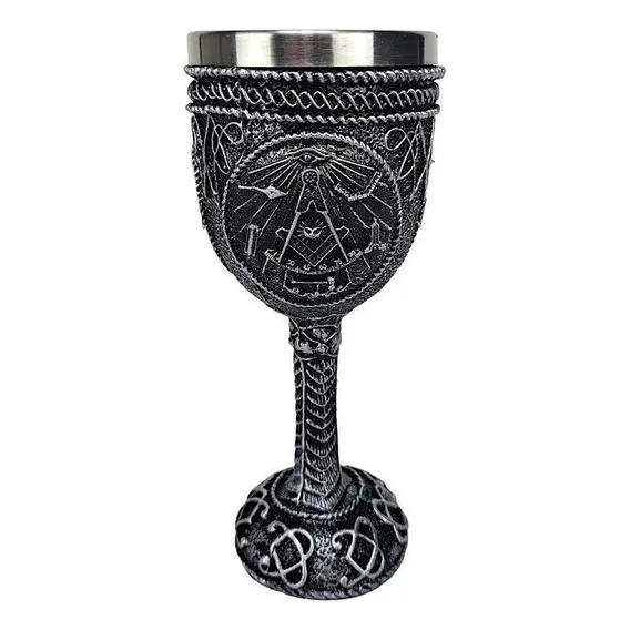 Taça Cálice De Resina Maçônica 150 Foto 1