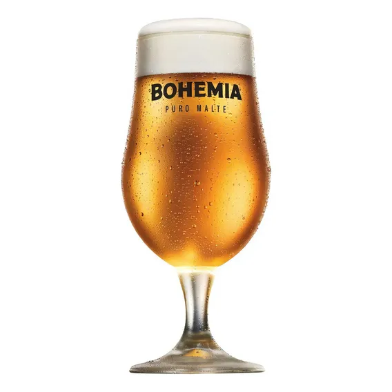 Taça Cerveja Bohemia Pilsen De Vidro 380ml Cor Transparente Foto 1