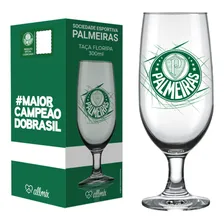 Taça Cerveja Chopp Palmeiras 300ml Floripa - Allmix Foto  mini 1