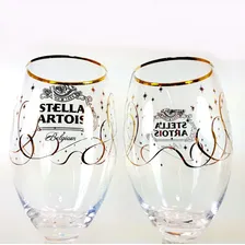 Taça Cerveja Stella Artois Dourada 330ml Edição Especial Cor Transparente Foto mini 2