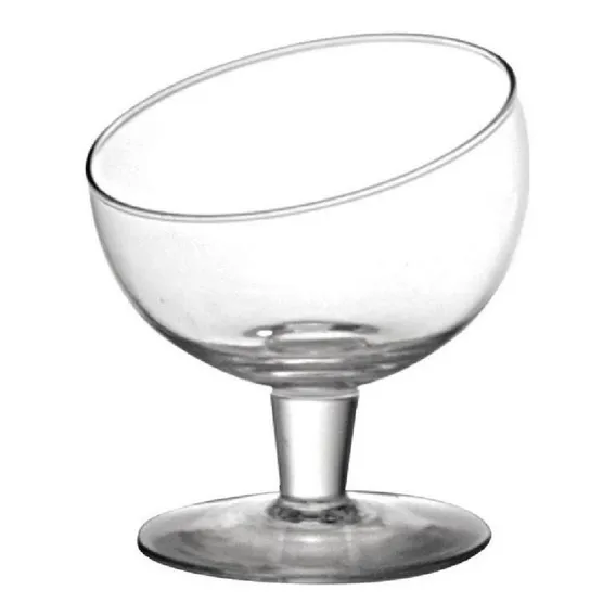 Taça Diagonal 20x20cm Incolor - Luvidarte Cor Transparente Foto 1