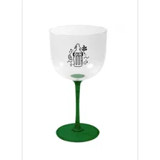 Taça Gin Acrilico Dilute Cor Verde Foto  mini 1