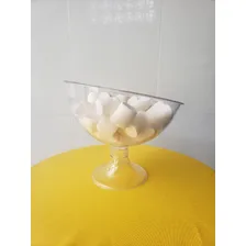 Taça Inclinada Grande Acrílica Para Doces Doceira Cristal Foto mini 4