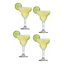 Taça Margarita Vidro Jogo Kit Conjunto 4 Peças 335ml Nadir Foto  mini 1