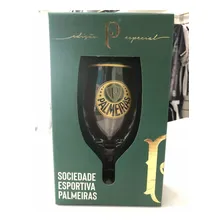 Taça Palmeiras Vinho Vidro Luxo 330ml Brasfoot Chop Cor Transparente Foto mini 4