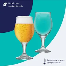 Taça para Cerveja, Taça de Cristal, Ruvolo 340ml Foto mini 4