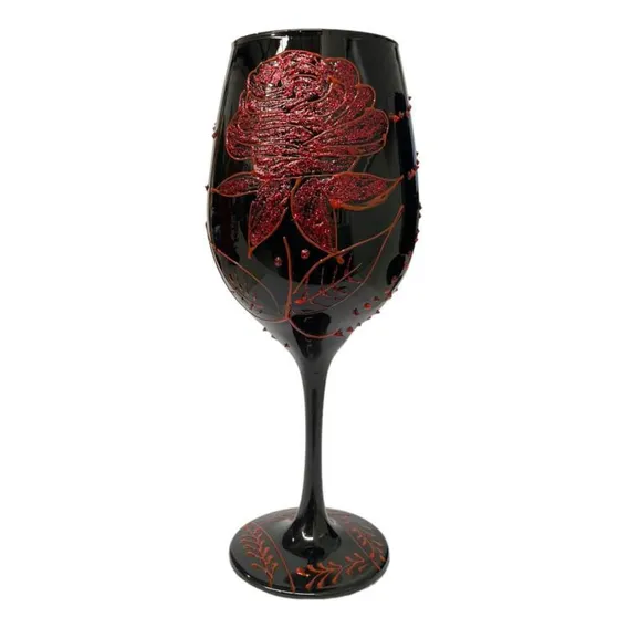 Taça Pomba Gira Vidro Altar Oferenda Umbanda- Modelo Foto 1