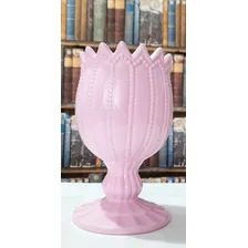 Taça Vaso Decorativo Enfeite Festa Cerâmica 22 Cm 1 Un. Cor Rosa-claro Foto mini  2