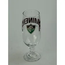 Taça Vidro Fluminense Copo Cerveja Chopp Tricolor Foto mini  3