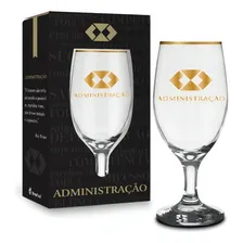 Taça Windsor Cursos Administração Série Ouro Presente 330ml Foto mini 1
