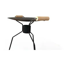 Tacho Arado 50cm Suporte Álcool Tripé Removível Foto mini 3