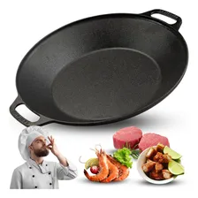 Tacho De Ferro Fundido Duas Alças 44cm Disco De Arado Taxo Cor Preto Foto  mini 1