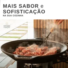 Tacho De Ferro Fundido Duas Alças 44cm Disco De Arado Taxo Cor Preto Foto mini  2