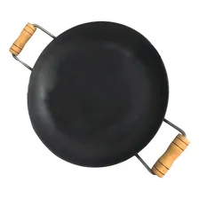 Tacho Disco De Arado Aço Fundo Rústico Para Porções 33cm Foto mini 2