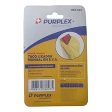 Taco Lixador Manual Eva 130x70mm Pequeno Purplex Chinelinho Quantidade De Cascalhos 1 Foto mini 4